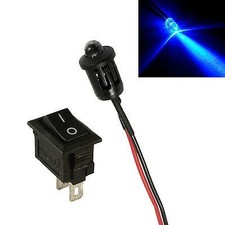 Allarme Finto Auto A LED Blu