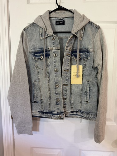 Giacca donna denim con