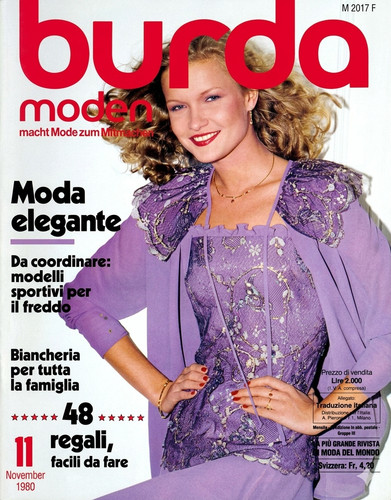 Burda moden novembre - novembre, 1980
