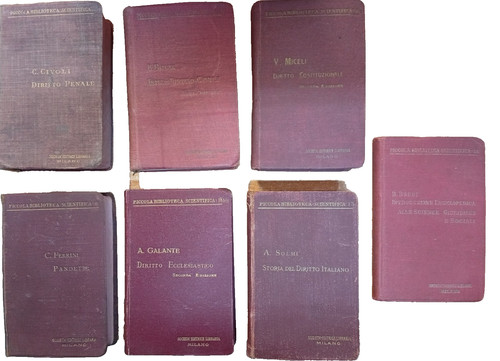 Lotto manualetti diritto - 7, di