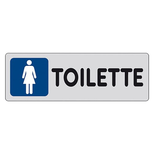 Etichetta segnaletica toilette - etichetta,