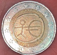 Moneta euro rara con - euro,