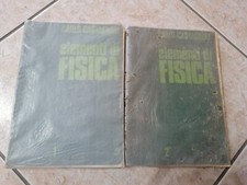 Coppia di libri "Elementi di Fisica 1 e 2" - Carlo Castagnoli - 1978