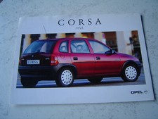 Feuillet publicitaire Opel