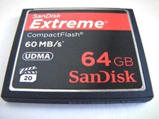 64 GB Compact Flash Card