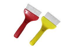 Forchetta per disopercolare classica in plastica e acciaio inox