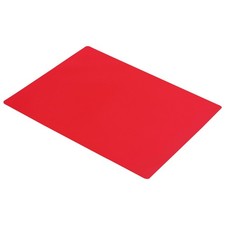 20"x16" Silicone Tappeto,Resina Fusione Artigianato Pad Antiscivolo,Rosso