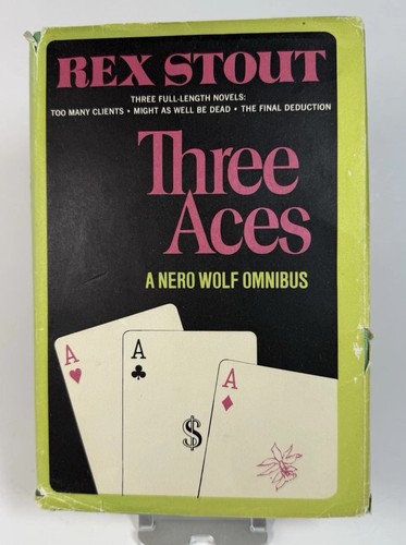 Three aces nero wolfe - “three,