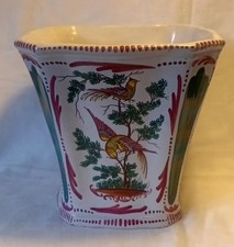 Fioriera italiana maiolica