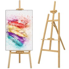 Studio Easel supporto per tela per pittura altezza arte artigianato cavalletto 74 cm-114 cm