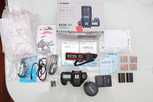 Canon eos kit 135 - 7d, 18-135