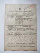 MILIZIA NAZIONALE FORESTALE