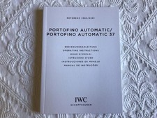 Libretto Istruzioni IWC Portofino Automatic 3565/4581 IWE02072/04.16/10.0