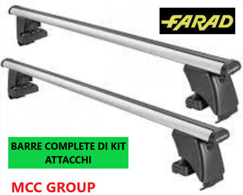 Barre portatutto tetto liscio - barre,