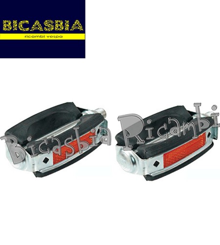 9983 coppia pedali neri tipo - pedali,