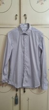 CAMICIA AGLINI CAMISA CAMISETAS SHIRTS COUCHES CAMICIE TG 39 CAMICIA A RIGHE