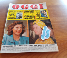 Oggi rivista 15 1976-Regina Elisabetta Inghilterra-Ornella Vanoni-Nada Nazzaro