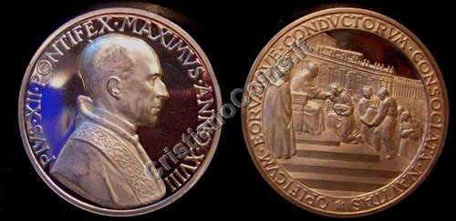 Medaglia ufficiale papa - ,