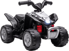 HONDA Quad Elettrico per Bambini 18-36 Mesi, Mini Quad per Bambini Con Luci LED,