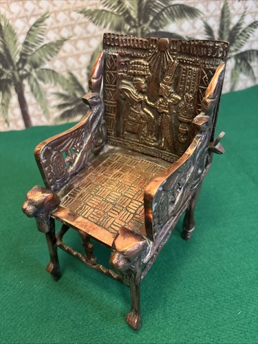 Sedia vintage egiziano faraone - egiziano,