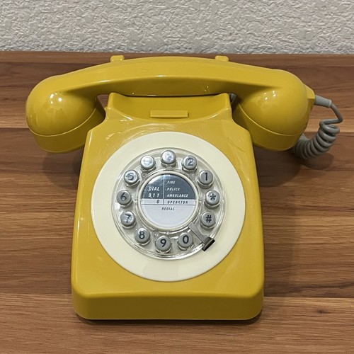 Telefono inglese senape stile