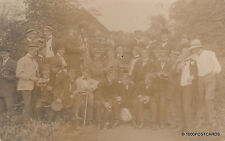 * GERMANIA - Frankenberg - Bergfest - Birra 1913 cartolina fotografica