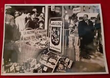 FOTO  pubblicità MOBIL AQUILOIL LA NAZZIONE