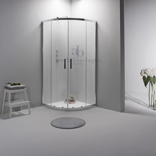 Box doccia semicircolare