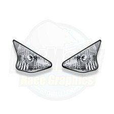 Adesivi Fari (Falsi) Per Adattarsi A KAWASAKI ZX-6R 636 2003-2004 BSB WSB WSBK