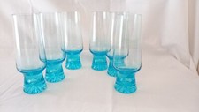 6 bicchieri in cristallo