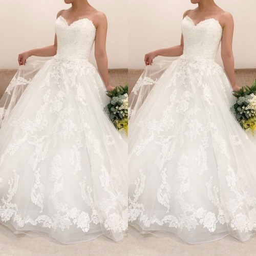 Splendidi abiti sposa pizzo - abiti, da