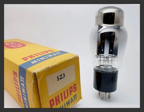 Nos philips miniwatt 5z3 - nos,