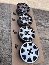 SET 4 CERCHI IN LEGA USATI ORIGINALI 5,5JX14 LANCIA DEDRA / DELTA 2 CON BULLONI