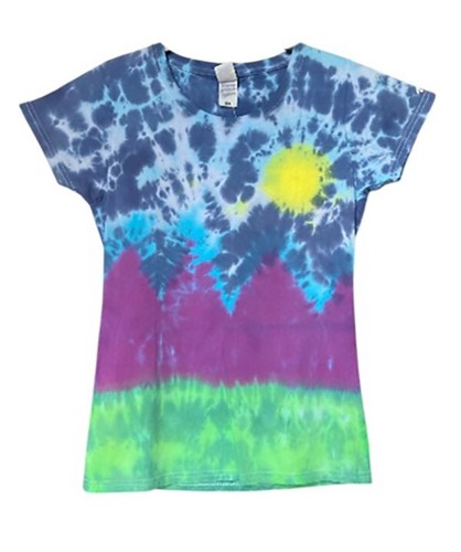 Shirt mountain camper tie - mountain,