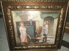 Dipinto Eseguito A Tempera