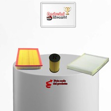 KIT TAGLIANDO 3 FILTRI PER OPEL MERIVA B 1.4 74/88/103KW dal 2010