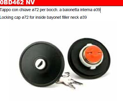 Tappo serbatoio carburante - tappo,