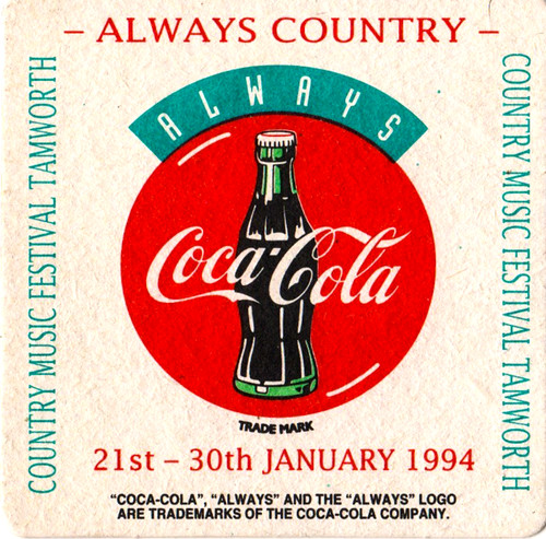 Coca cola sottobicchiere - coca-cola,