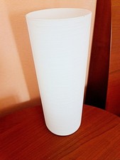 Lampada da comodino/tavolo bianca - 2 Pezzi - Ceramica con effetto satinato Riga