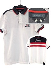 Polo Nautica Uomo L Bianca