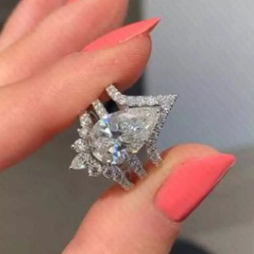 Anello ctw pera vera - 3,50,