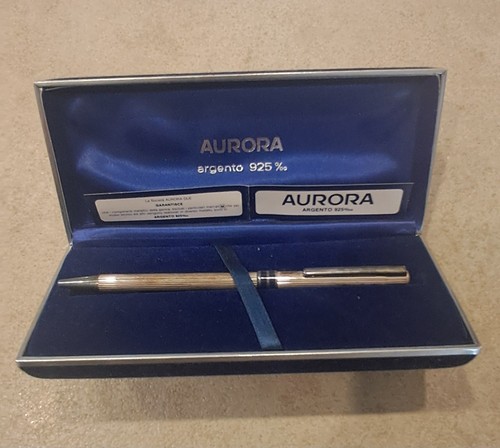 Penna aurora argento 925 - penna,