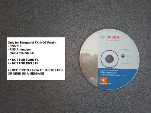 Navigazione blaupunkt fx - cd,