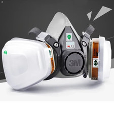 Maschera Antigas 3M 6200 Respiratore Mezza Maschera Vernice Spray Chimica