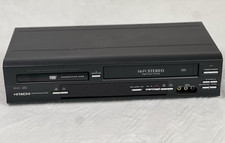 Hitachi DVD VCR Combo entrambi