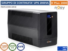 UPS GRUPPO DI CONTINUITA' HORUS PLUS 1200 WATT 2000VA AVR DISPLAY LCD TOUCH