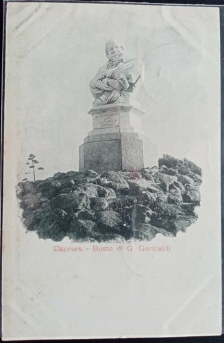 1900 caprera busto di - caprera,