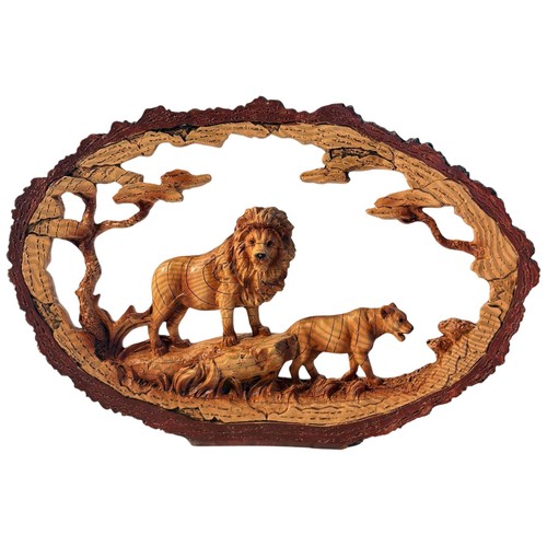 Ornamento famiglia leoni - famiglia, di