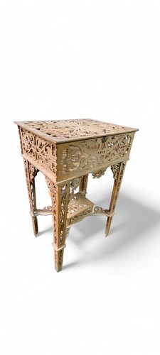 Raro tavolino legno - raro, traforo