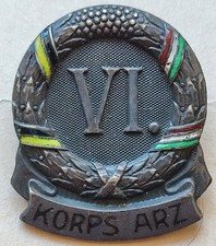 KAPPENABZEICHEN BADGE VI KORPS